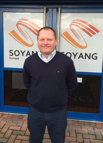 Andrew Simmons has been promoted to Sales Director at Soyang Europe